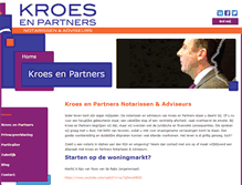 Tablet Screenshot of kroesenpartners.nl